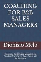 Coaching for B2B Sales Managers