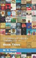 A Treasury of Literary Quizzes Vol. VII