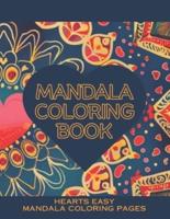Coloring Book Hearts Mandala Love Patterns