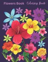 Flowers Book Coloring Book