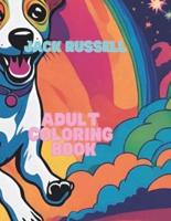 Jack Russell Adult Coloring Book