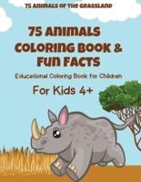 75 Animals Coloring Book & Fun Facts