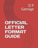 Official Letter Format Guide