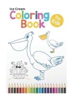 Kids' Ice Cream Coloring Book
