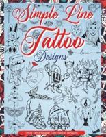 Simple Line Tattoo Designs