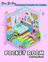 Pocket Room Interior Design Coloring Book