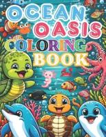 Ocean Oasis Coloring Book For Kids