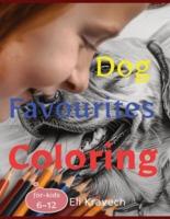 Dog Favourites COLORING Book for Kids