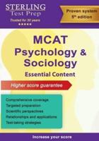 Sterling Test Prep MCAT Psychology & Sociology