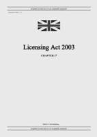 Licensing Act 2003 (c. 17)
