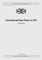 New Roads and Street Works Act 1991 (c. 22)