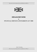 Explanatory Notes to Financial Services and Markets Act 2000