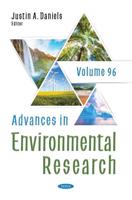 Advances in Environmental Research. Volume 96