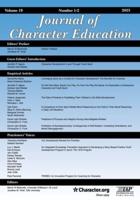 Journal of Character Education Volume 19 Number 1-2 2023