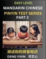 Chinese Pinyin Test Series for Beginners (Part 2)