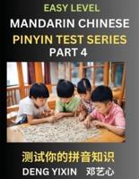 Chinese Pinyin Test Series for Beginners (Part 4)