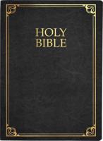 KJVER Family Legacy Holy Bible, Large Print, Black Genuine Leather, Thumb Index