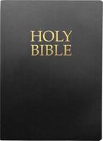 KJVER Holy Bible, Large Print, Black Ultrasoft
