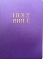 KJVER Holy Bible, Large Print, Royal Purple Ultrasoft
