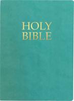 KJVER Holy Bible, Large Print, Coastal Blue Ultrasoft