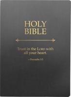 KJVER Holy Bible, Trust In The Lord Life Verse Edition, Large Print, Black Ultrasoft