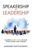 Speakership Is Leadership