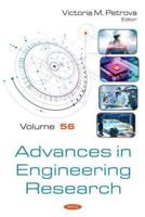 Advances in Engineering Research. Volume 56