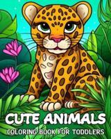 Cute Animals Coloring Book for Toddlers