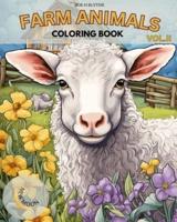 Farm Animals VOL. II Coloring Book