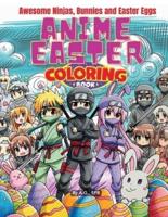 Anime Easter Coloring Book