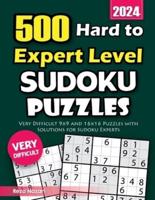 500 Hard to Expert Level Sudoku Puzzles