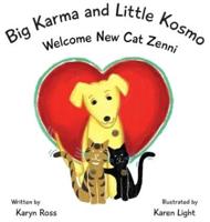 Big Karma and Little Kosmo Welcome New Cat Zenni