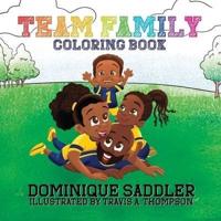 Team Family Coloring Book