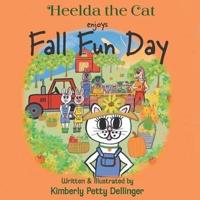Heelda the Cat Enjoys Fall Fun Day