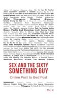Sex and the Sixty-Something Guy