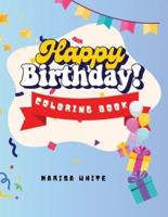 Happy Birthday to You Coloring Book