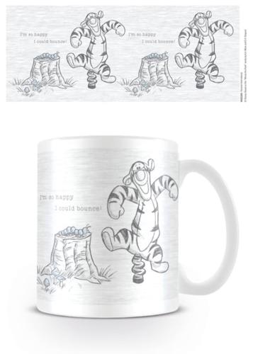 Winnie the Pooh (Bounce) 11oz/315ml White Mug