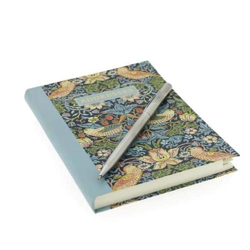 William Morris Address Book & Pen Set