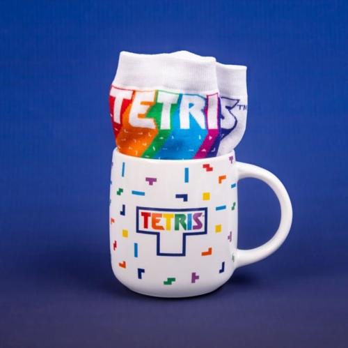 TETRIS MUG SOCK SET