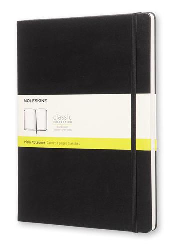 Moleskine Classic - Black / XL / Hard Cover / Plain