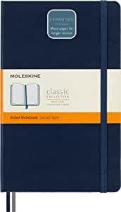 Moleskine Classic Expanded - Sapphire Blue / Large / Hard Cover / Ruled