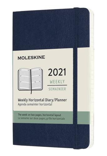 Moleskine 2021 Weekly Horizontal Notebook Diary Planner