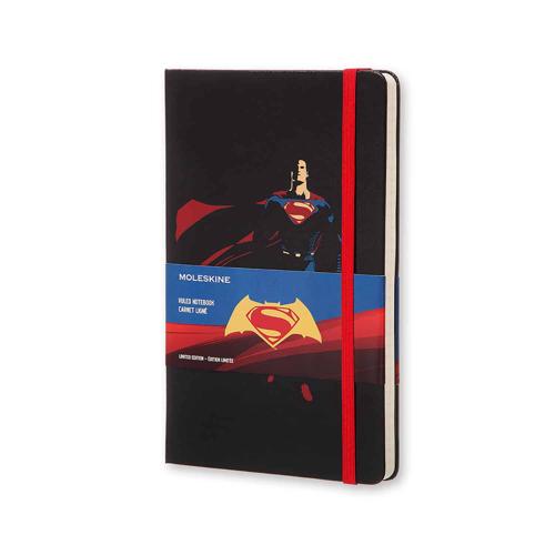 Moleskine Batman VS Superman Limited Edition Large Ruled Notebook - Superman