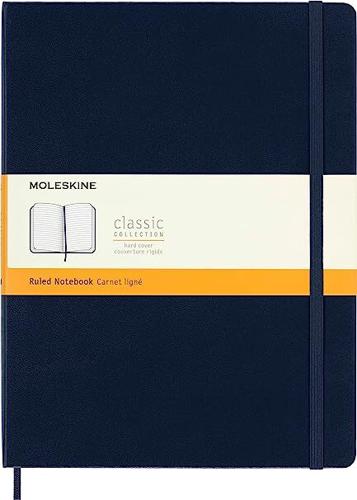 Moleskine Classic - Sapphire Blue / XL / Hard Cover / Ruled