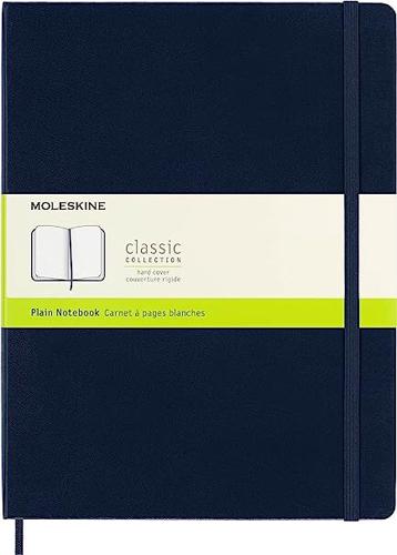 Moleskine Classic - Sapphire Blue / XL / Hard Cover / Plain