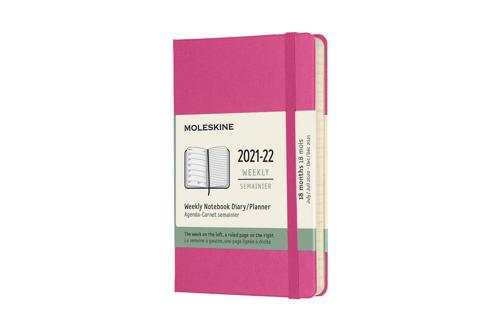 Moleskine 2022 18-Month Weekly Pocket Hardcover Notebook