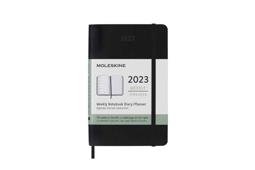 MOLESKINE 2023 12MONTH WEEKLY POCKET SOF