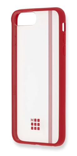 Moleskine Transparent Elastic Hard Case Iphone 7 Plus Scarlet Red
