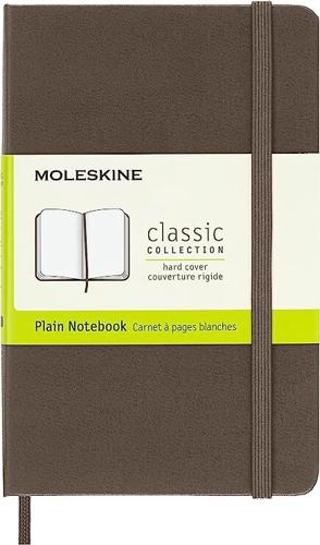 Moleskine Classic - Earth Brown / Pocket / Hard Cover / Plain