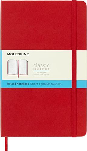 Moleskine Classic - Scarlet Red / Large / Hard Cover / Dotted